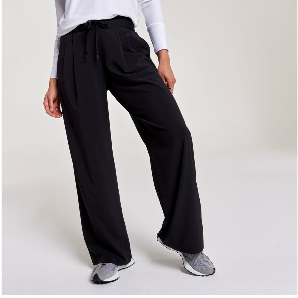 Wide Leg Black Pants